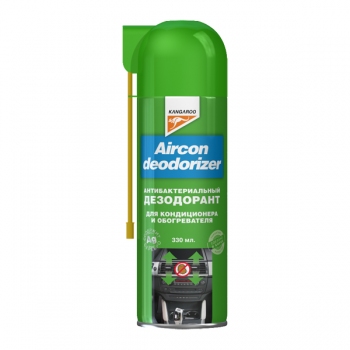 Ароматизатор-спрей антибактериальный KANGAROO 355050 Aircon Deodorizer, 330мл