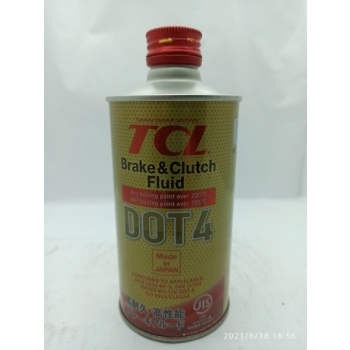 Тормозная жидкость TCL DOT4  0,355л
