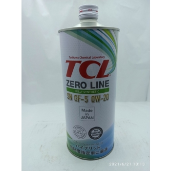 TCL Zero Line Fully Synth Fuel Economy SN/GF-5 0W20 1л. Масло моторное