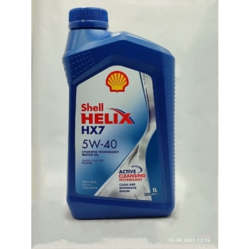 Моторное масло Shell Helix HX7 5W-40, 1л