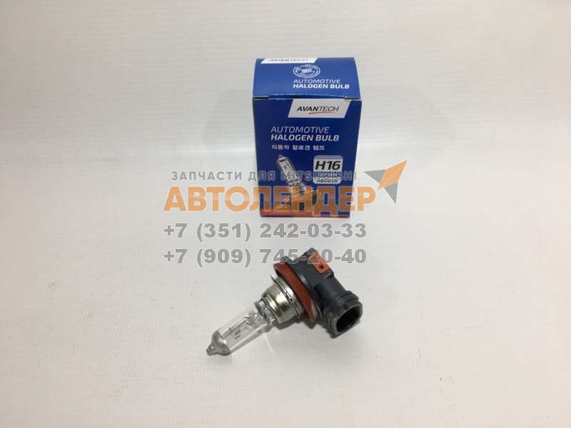Лампа H16 AVANTECH AB0039 12V 19W