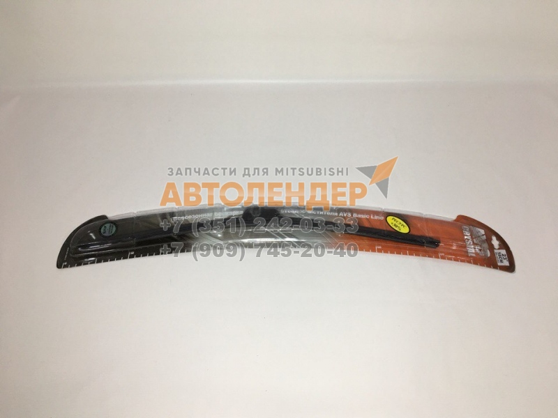 Щётка стеклоочистителя безкаркасная AVS 43163 - 23" (580mm)