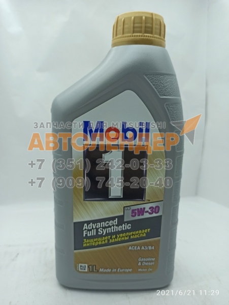 Моторное масло Mobil 1 NEW LIFE 5W-30, 1л