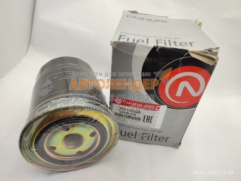 Фильтр топливный ONNURI GFFG-119 MITSUBISHI Pajero III 3.0 DI-D 00-06