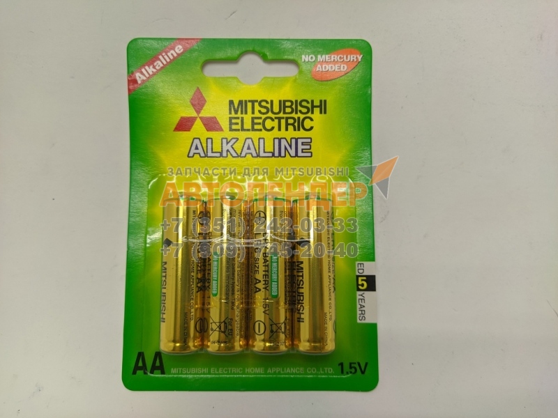 Батарейка MITSUBISHI-ELECTRIC LR6G AA «Пальчиковая»