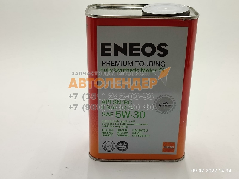 Масло ENEOS бенз SAE 5W-30 1л синтетика