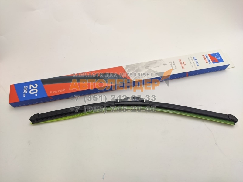 Дворник 20*500 мм Double force DFF20 бескаркасный