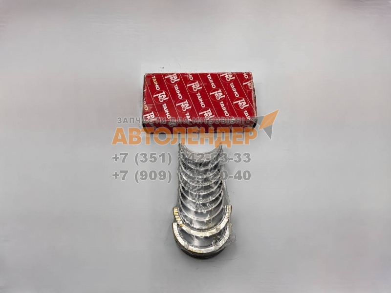 Вкладыши коренные MITSUBISHI Lancer Cedia. ДВС 1,3 4G13, 1,5 4G15, 1,6 4G18 ремонт + 1,00