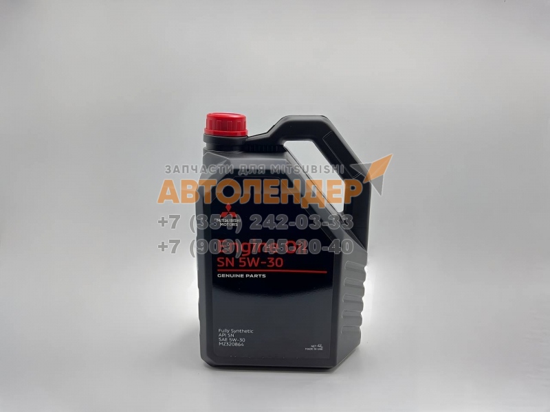 Оригинальное моторное масло Mitsubishi 5W-30 4 литра