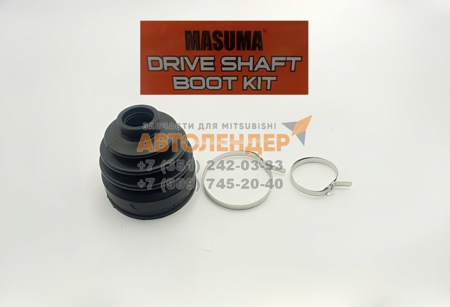 Внутренний пыльник шруса MITSUBISHI OUTLANDER XL 05-12. 2 хомута. резина