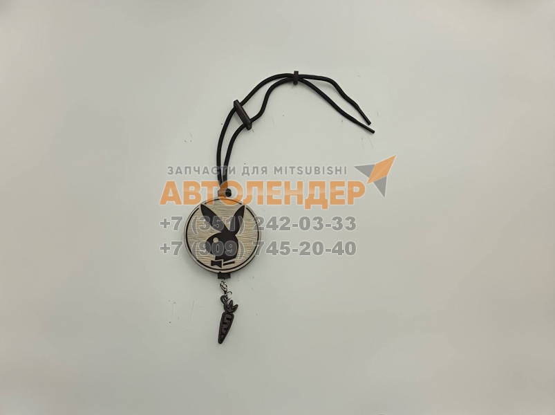 Ароматизатор-подвеска Aroma Card 368 "ПЛЕЙБОЙ" ЧЕРНЫЙ НА БЕЛОМ ФОНЕ КРУГ