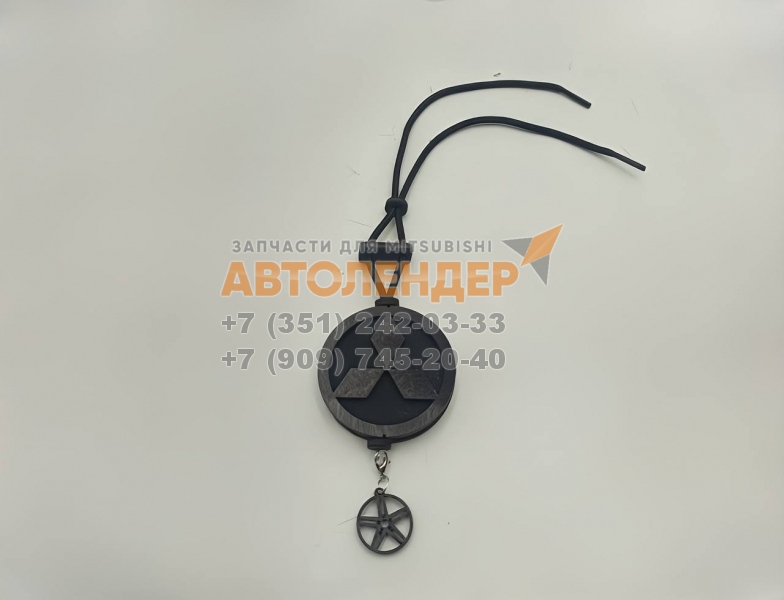 Ароматизатор-подвеска Aroma Card 439 "MITSUBISHI" ЧЕРНЫЙ