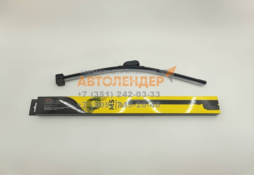Щетка стеклоочистителя бескаркасная 20" 500 мм серия M5 (10 адаптеров)
