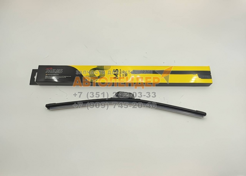 Щетка стеклоочистителя бескаркасная 18" 450 мм серия M5 (10 адаптеров)