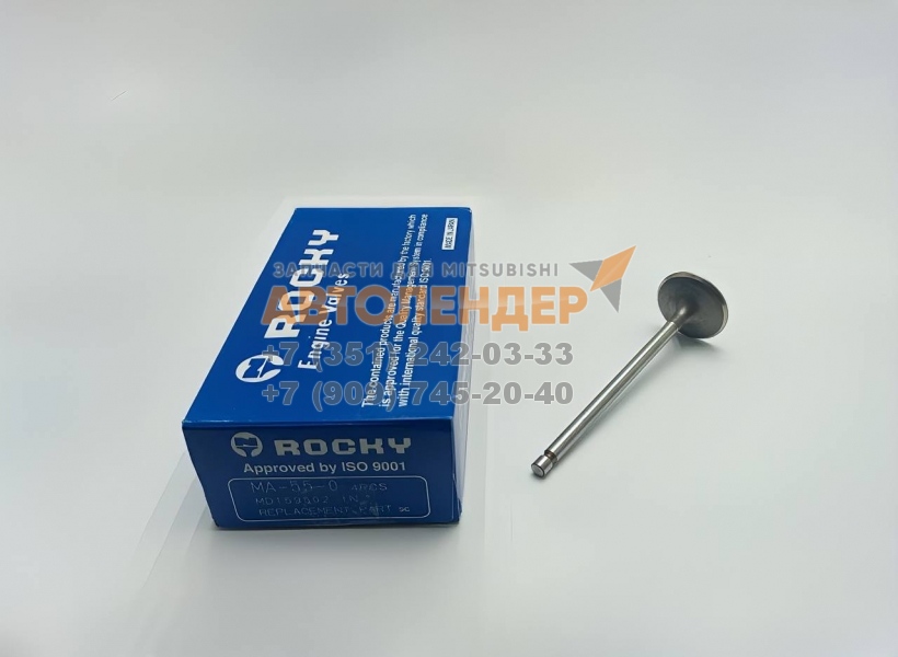 Впускной клапан ДВС MITSUBISHI Lancer, Outlander. ДВС 4G63