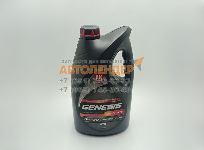 Масло моторное 5W-30 ЛУКОЙЛ Genesis Armortech GC. 4 литра