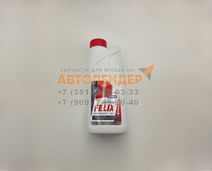 ЧЗ. Антифриз FELIX Carbox EURO G12+. Красный. 1 литр