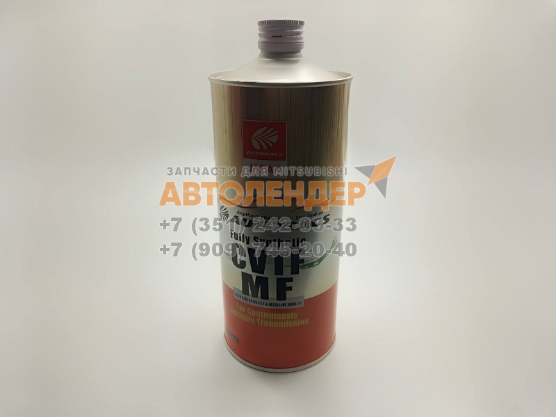 ЧЗ. Трансмиссионная жидкость для вариатора AUTOBACS Fully Synthetic CVTF MF Зеленая. 1 литр.